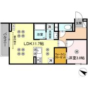 サンガーデン新山口 Aの間取り画像