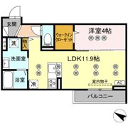 サンガーデン新山口 B棟の間取り画像