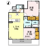 カーサベルデの間取り画像