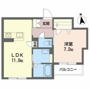 シャーメゾン リバーの間取り画像