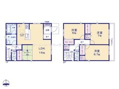 境山 戸建ての間取り画像