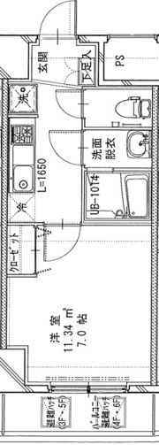 グランベルデ橋本の間取り画像