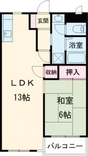ジューンパレスの間取り画像