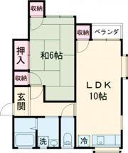 アメニティー渡辺の間取り画像