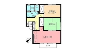 ルミエールBの間取り画像
