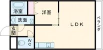 アーバンフラッツ・加西の間取り画像