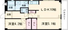 コーポ茜の間取り画像