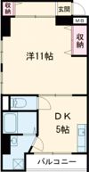 コーポ寿の間取り画像