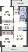 アヴィエントの間取り画像