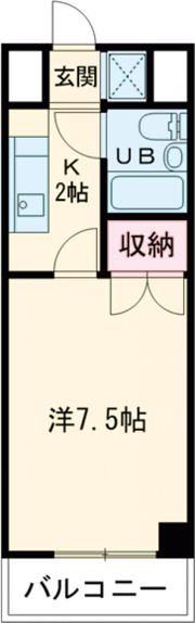 メゾンチコの間取り画像