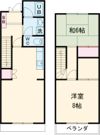 第3錦フルーツコーポ キウイの間取り画像