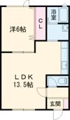 コスモレジデンス中島の間取り画像