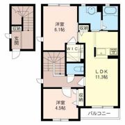 シャーメゾン広貴の間取り画像