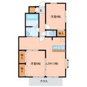 グリーンパークⅡの間取り画像