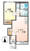 レジデンスヒルズ・みなみの間取り画像