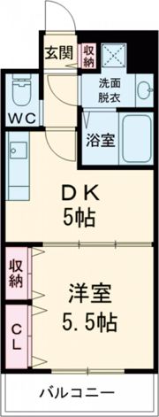 CITY SPIRE鶴見(セントアミー鶴見)の間取り画像