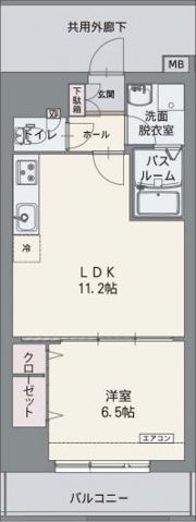 コルディエラの間取り画像