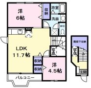 ゼルコヴァの間取り画像