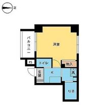 スカイコート渋谷初台の間取り画像