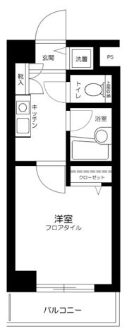 スカイコート目白の間取り画像
