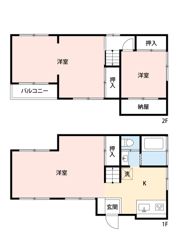 高州 戸建ての間取り画像