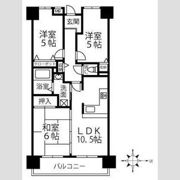 プレステージ土山の間取り画像