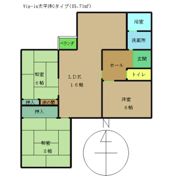 VIP-IN太平洋の間取り画像
