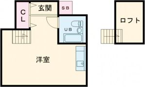 リバーヒル帝塚山の間取り画像