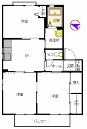 リバービュー I番館の間取り画像