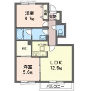 メゾン ド ポワールの間取り画像