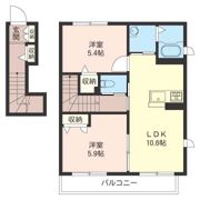 ルシェッロ緑園の間取り画像