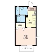 コンフォールメゾン Aの間取り画像