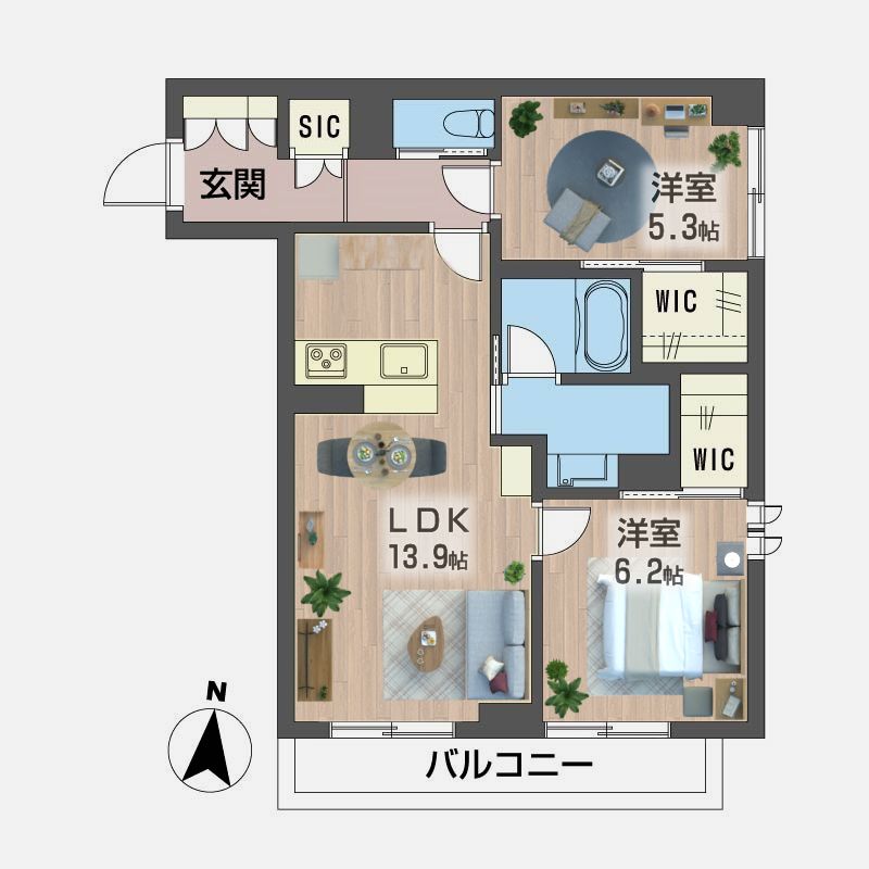 間取図