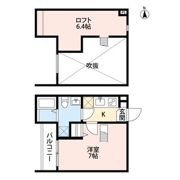 サンテラス西岩田(サンテラスニシイワタ)の間取り画像