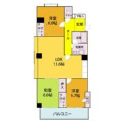 OS・SKYサンメイトの間取り画像
