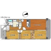 ライオンズマンション東大島第二の間取り画像
