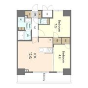 S-RESIDENCE名古屋菊井aline(アライン)の間取り画像