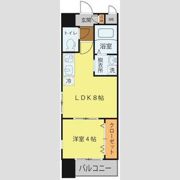 シェルグランデ泉中央の間取り画像