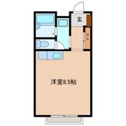 レオパレス大仲の間取り画像