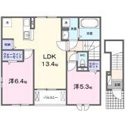 カーサ ルミノーゾの間取り画像