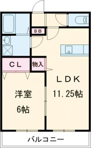 Brand Avenewの間取り画像