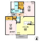 グランマーレ Gの間取り画像