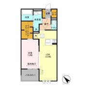 リシェス Ⅱの間取り画像