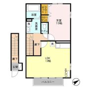 リバレインの間取り画像