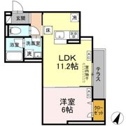 D-asset矢崎町の間取り画像