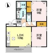 ロイヤルガーデン Aの間取り画像