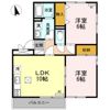 ロイヤルガーデン Aの間取り画像