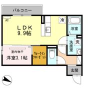 ゴザエストの間取り画像