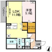 (仮称)D-ROOM今之浦の間取り画像
