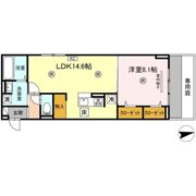 ブラン新宮中央の間取り画像